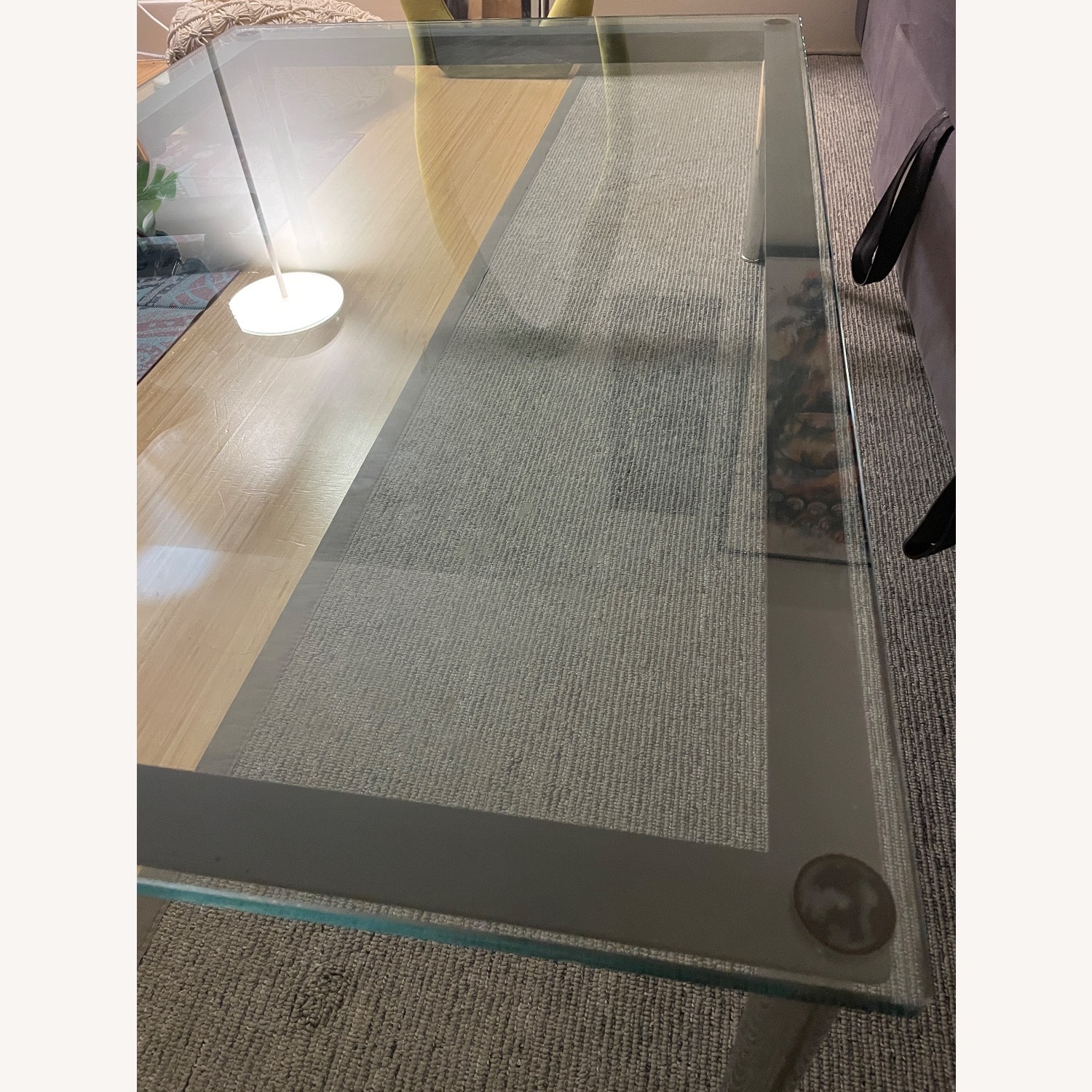 Cassina Transparent Glass Coffee Table - image-12