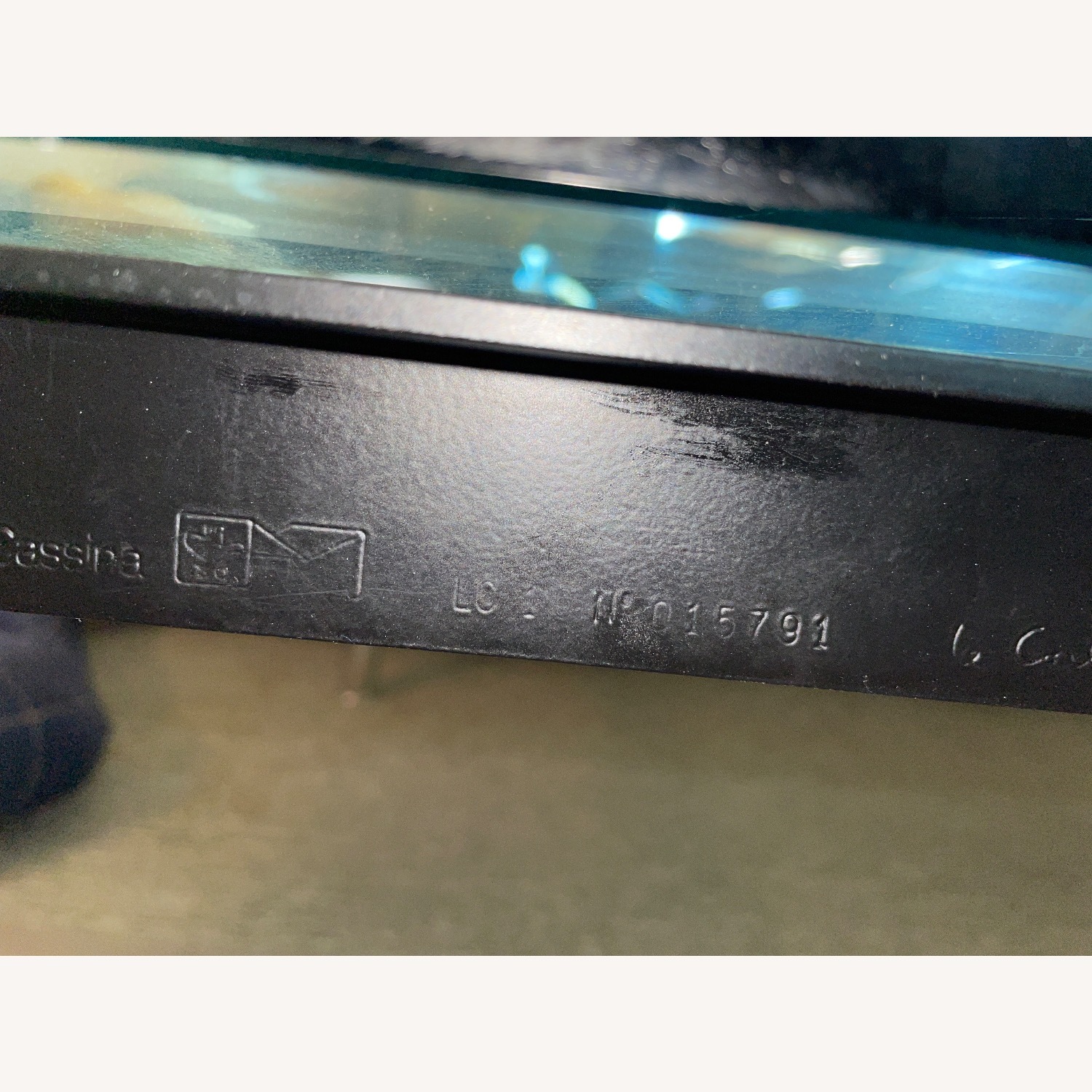 Cassina Transparent Glass Coffee Table - image-13