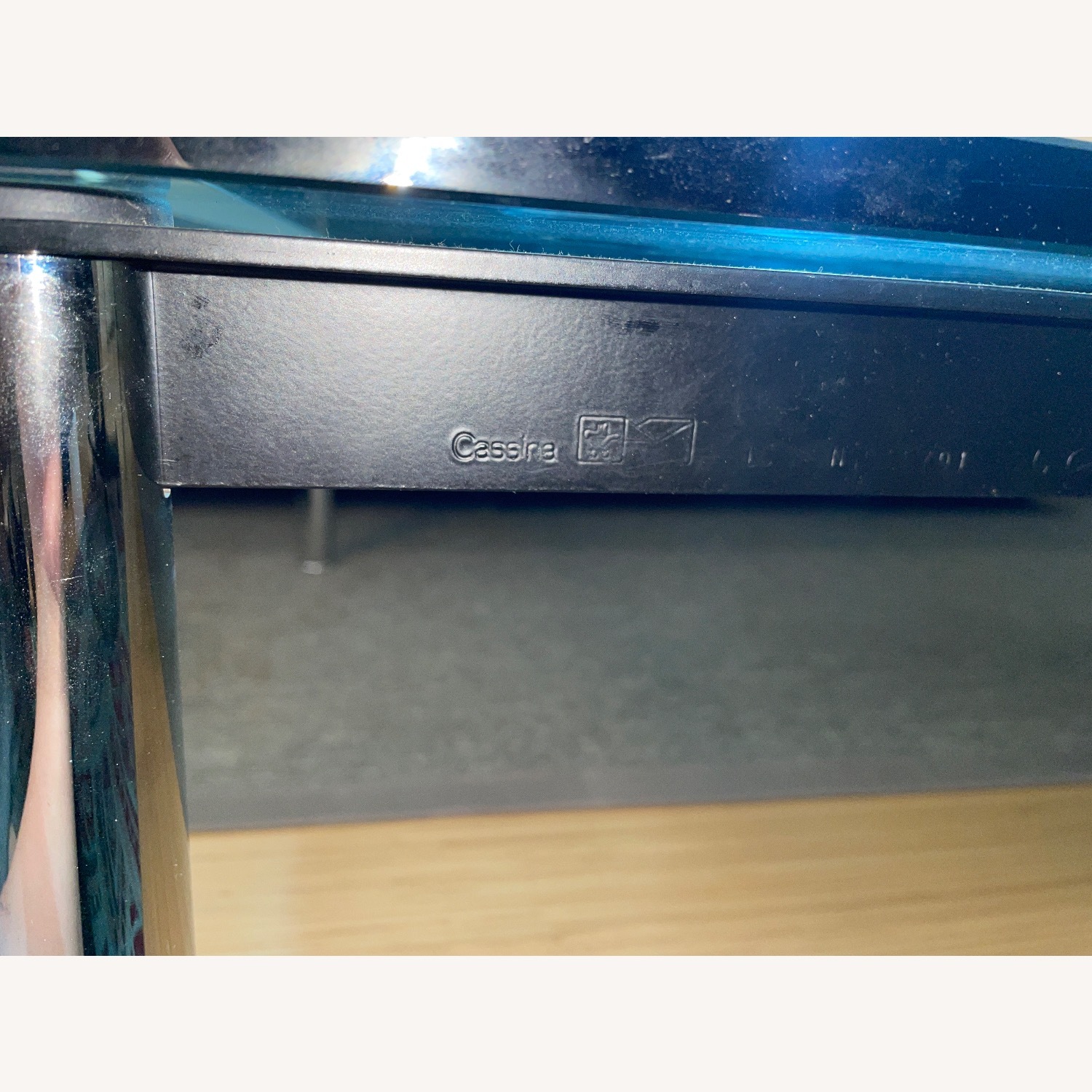 Cassina Transparent Glass Coffee Table - image-15