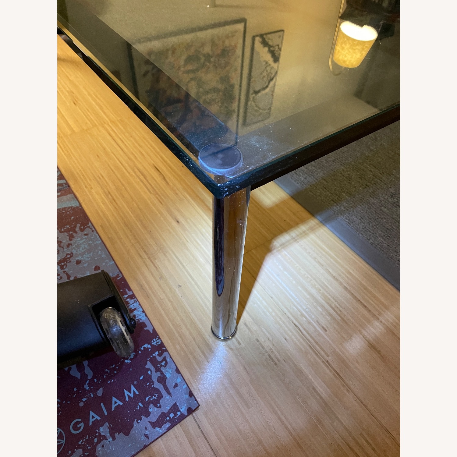 Cassina Transparent Glass Coffee Table - image-6