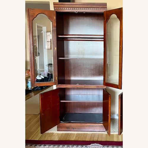 Used Solid Wood Cabinet for sale on AptDeco