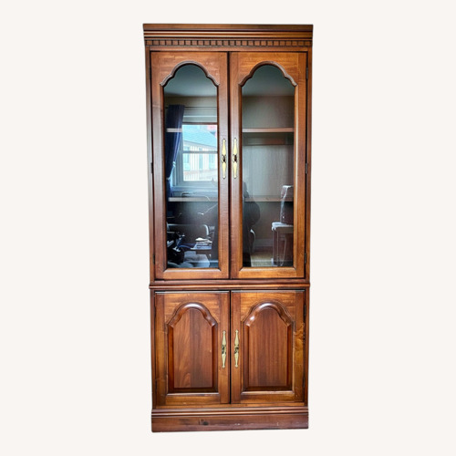 Used Solid Wood Cabinet for sale on AptDeco