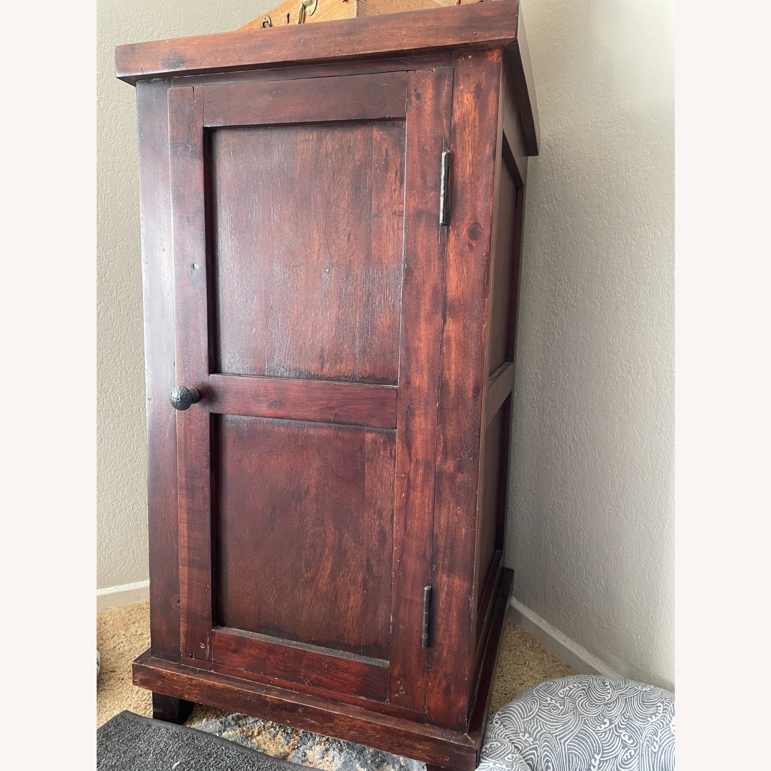 HD Buttercup Dark Brown Wood Cabinet - image-12