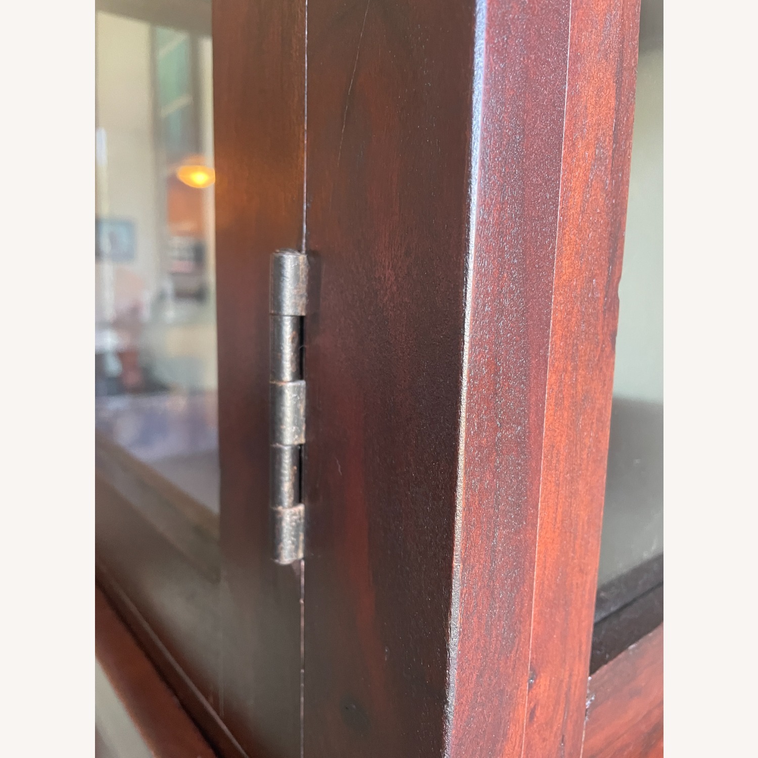 HD Buttercup Dark Brown Wood Cabinet - image-7