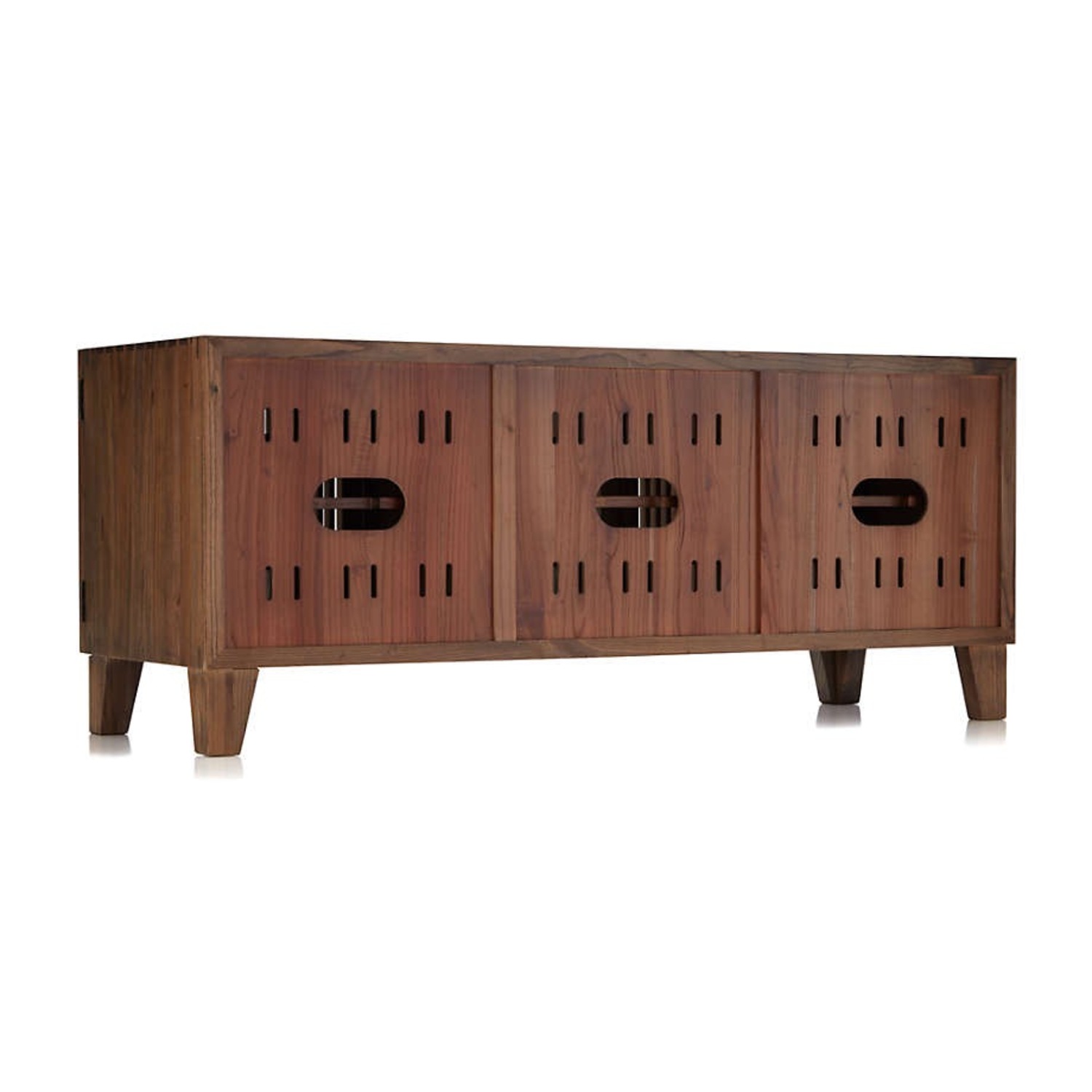 Crate & Barrel Marin Shiitake 58" Media Console - image-4