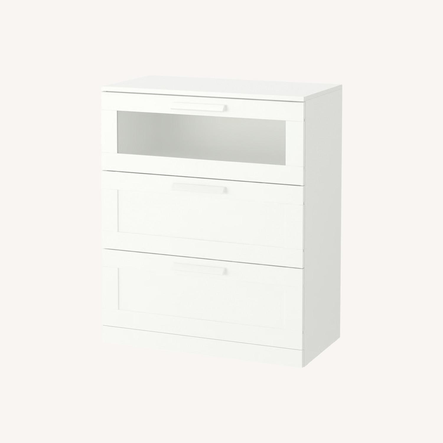 IKEA White 3-Drawer Dresser - image-0