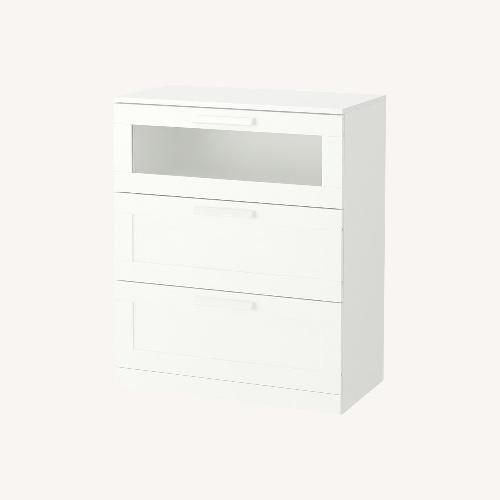 Used IKEA White 3-Drawer Dresser for sale on AptDeco