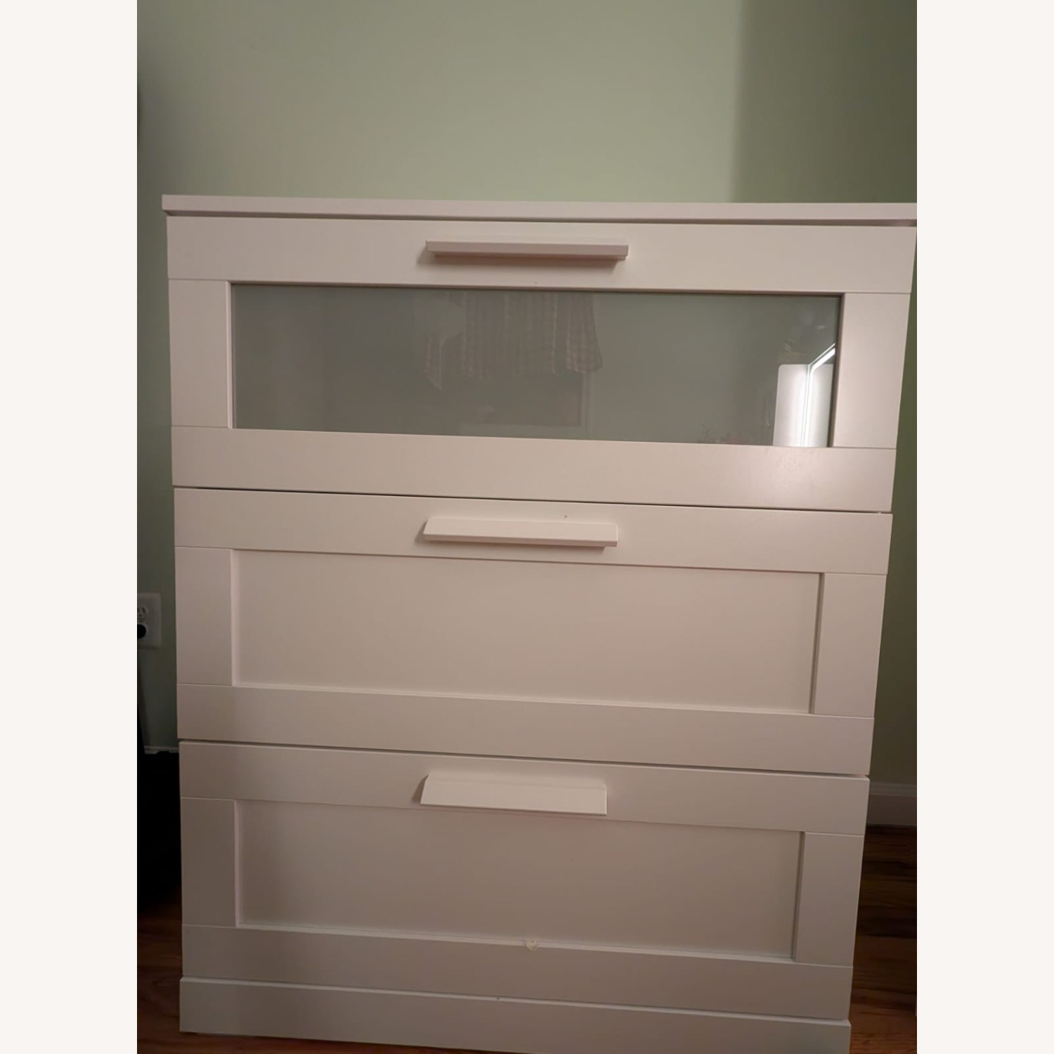 IKEA White 3-Drawer Dresser - image-1