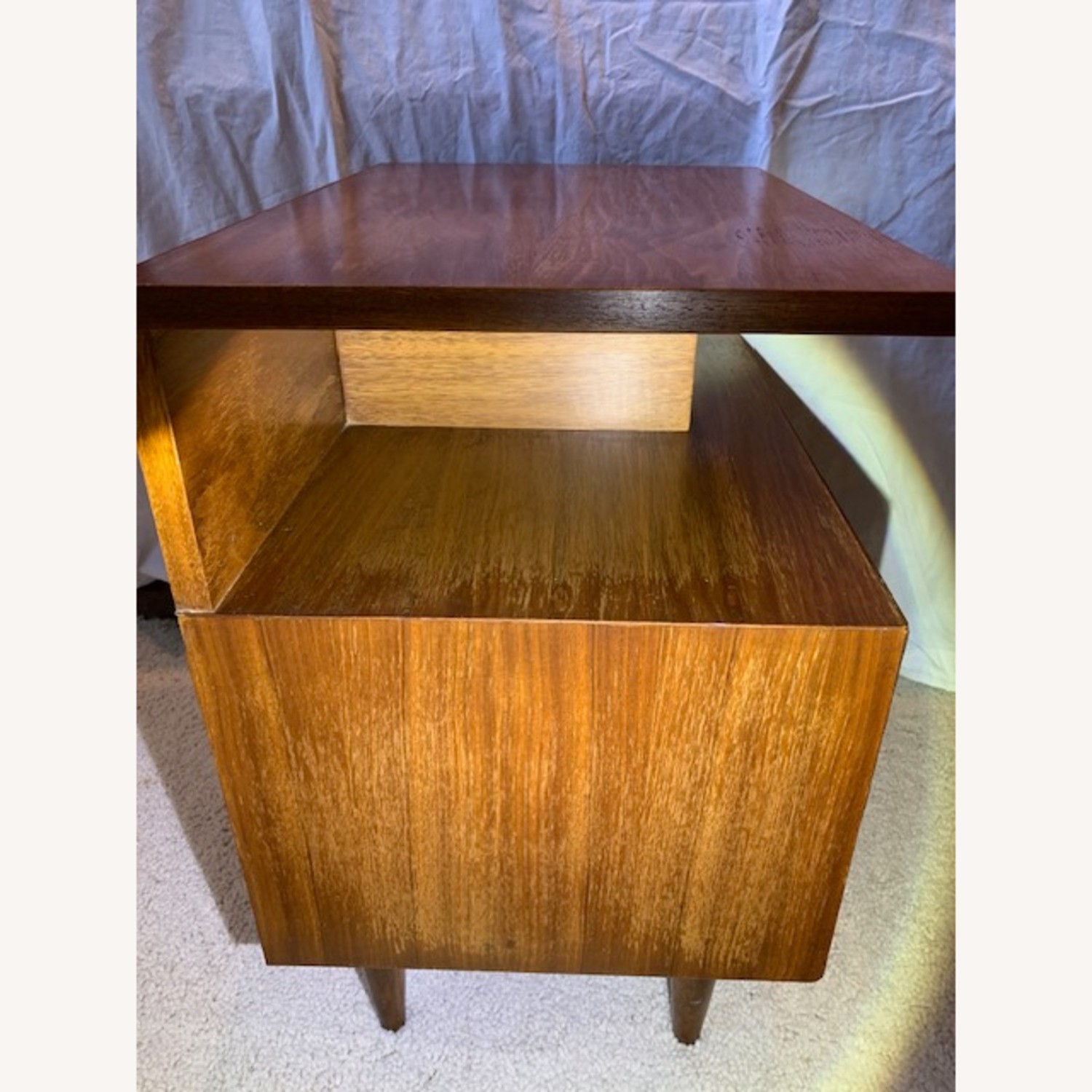 Ramseur Mid Century Modern MCM Set 2 Nightstands - image-17
