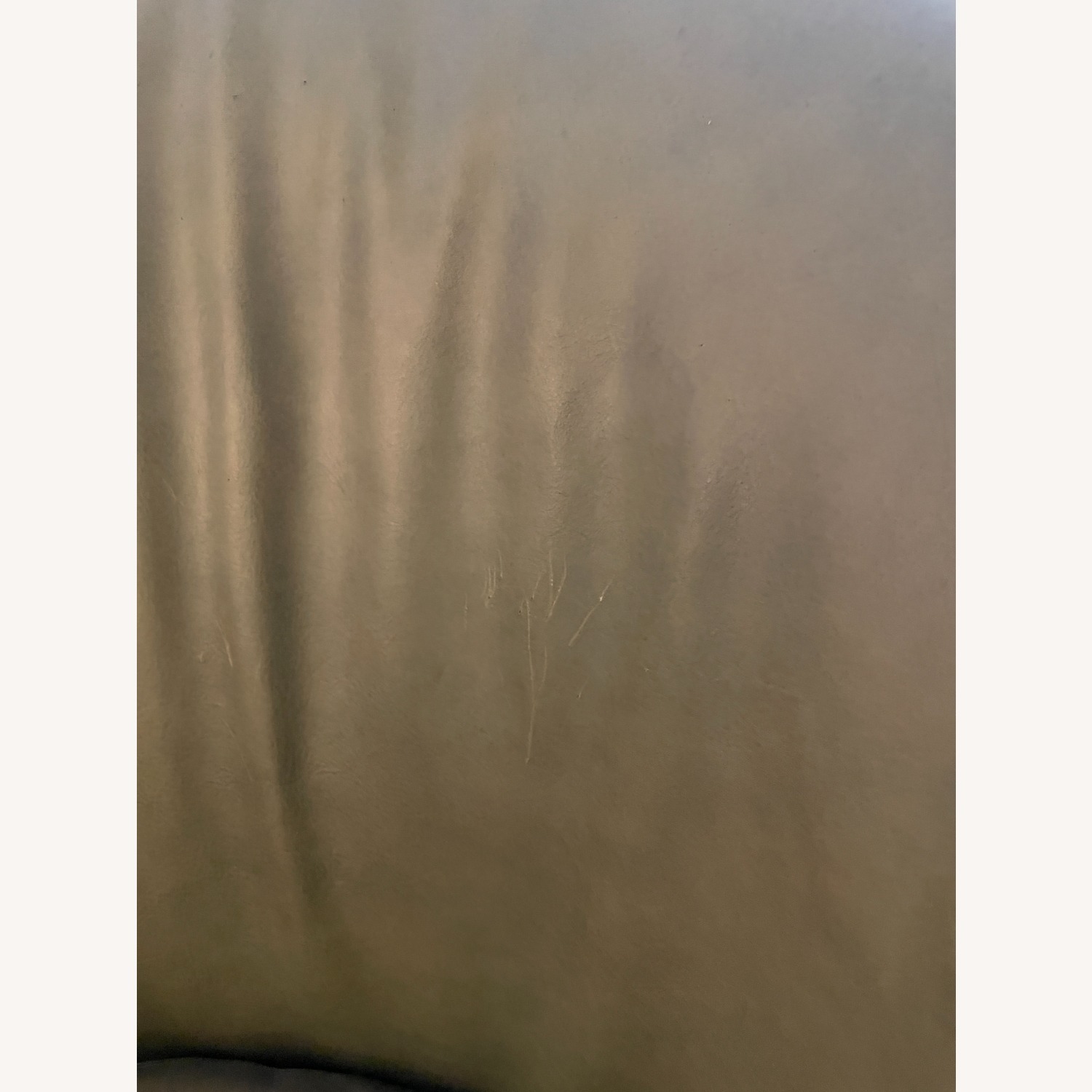 West Elm Roar & Rabbit Grey Leather Accent Chair - image-6