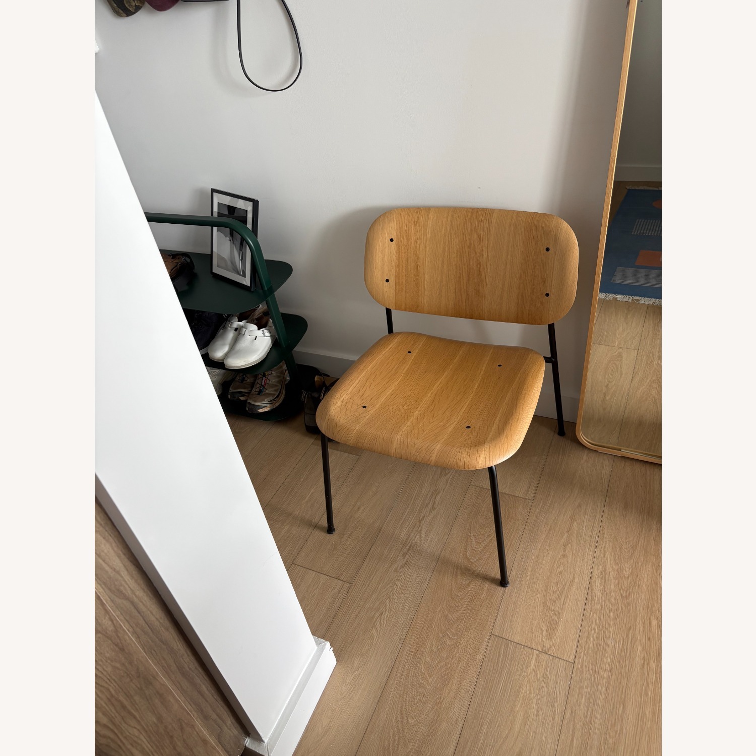 Hay Soft Edge Natural Wood Accent Chair - image-5