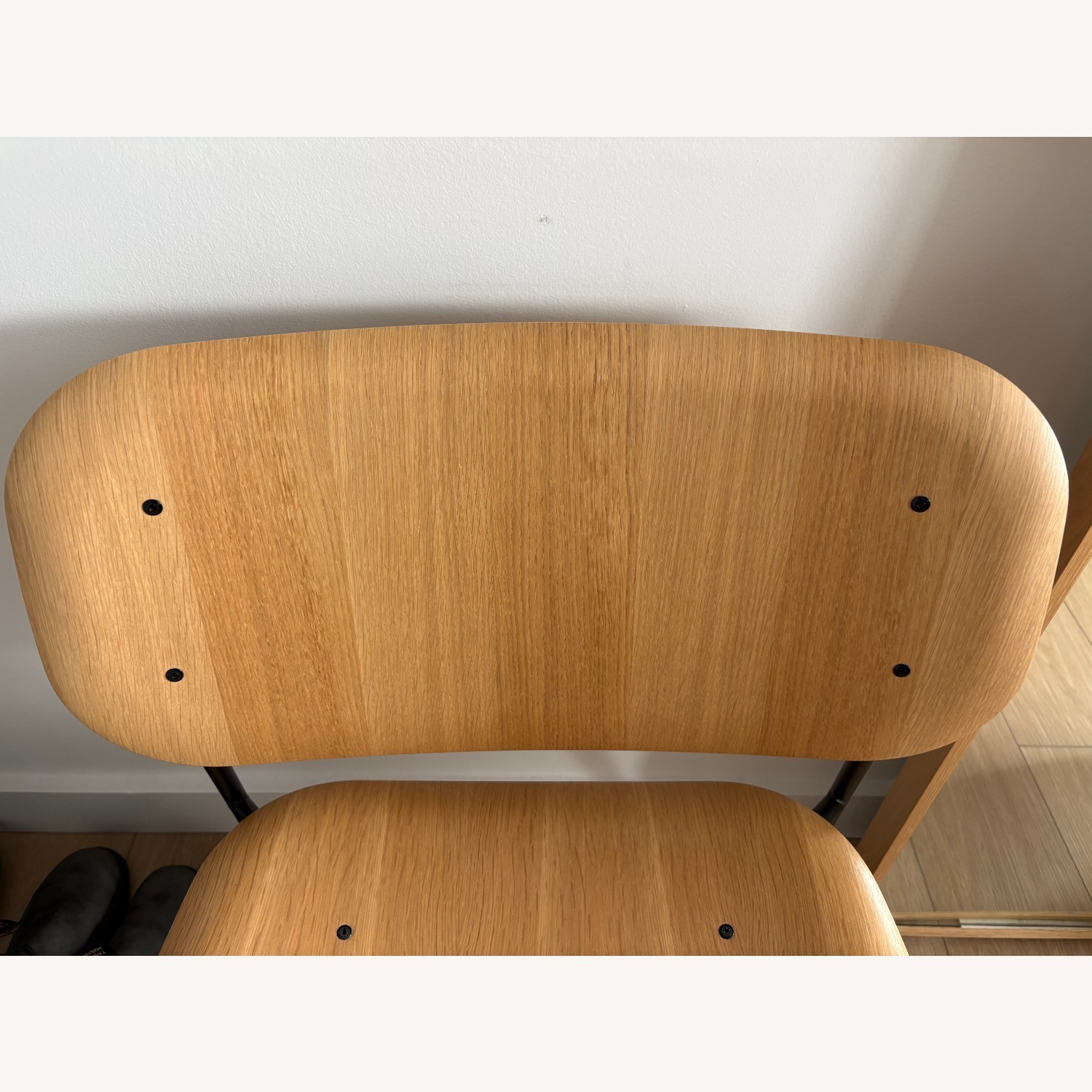 Hay Soft Edge Natural Wood Accent Chair - image-2