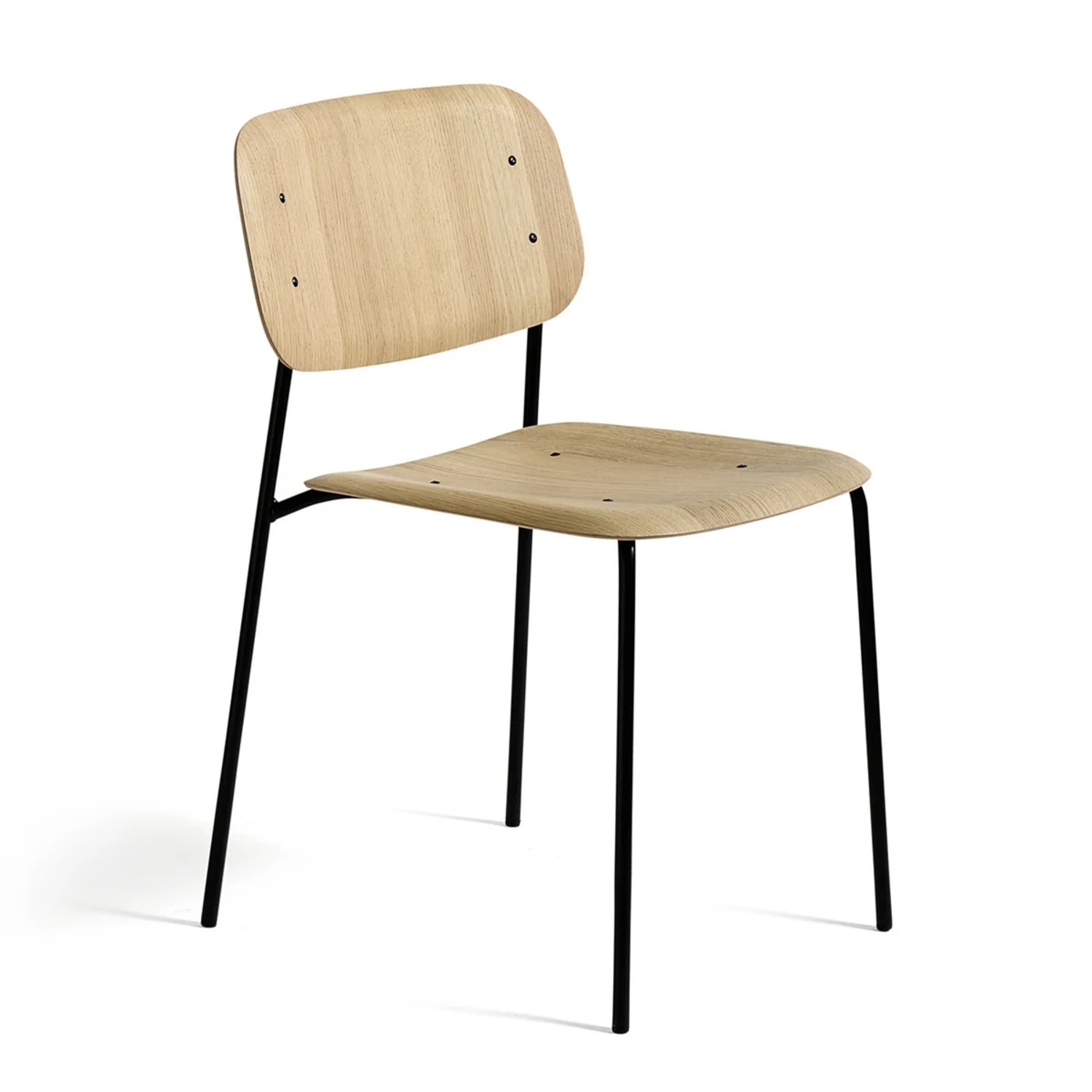 Hay Soft Edge Natural Wood Accent Chair - image-6