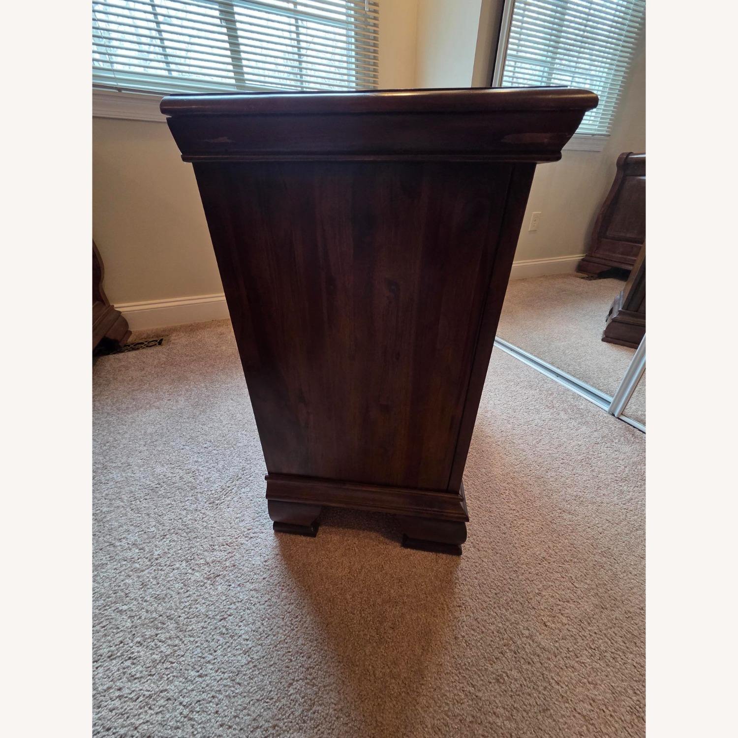 Dark Brown Nightstand - image-3