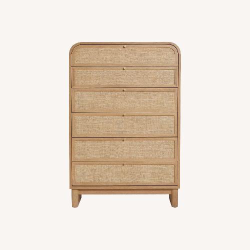 Used Lulu & Georgia Suzette Light Brown Wood Dresser for sale on AptDeco