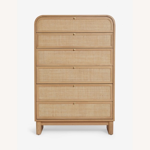 Used Lulu & Georgia Suzette Light Brown Wood Dresser for sale on AptDeco