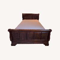 Dark Brown Queen Bed