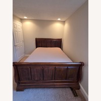 Dark Brown Queen Bed