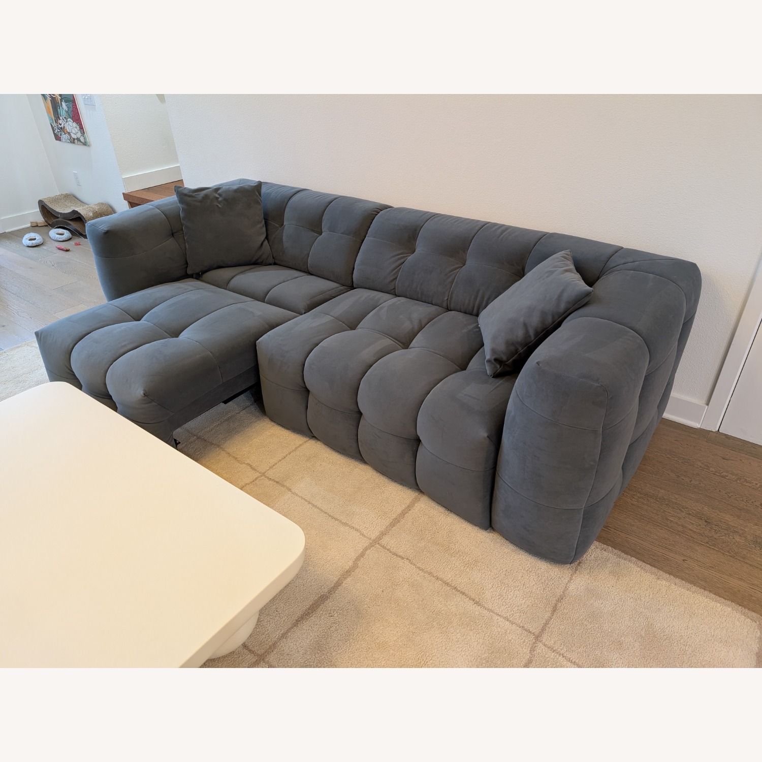 Motorized 2 Piece Sectional Sofa - image-7