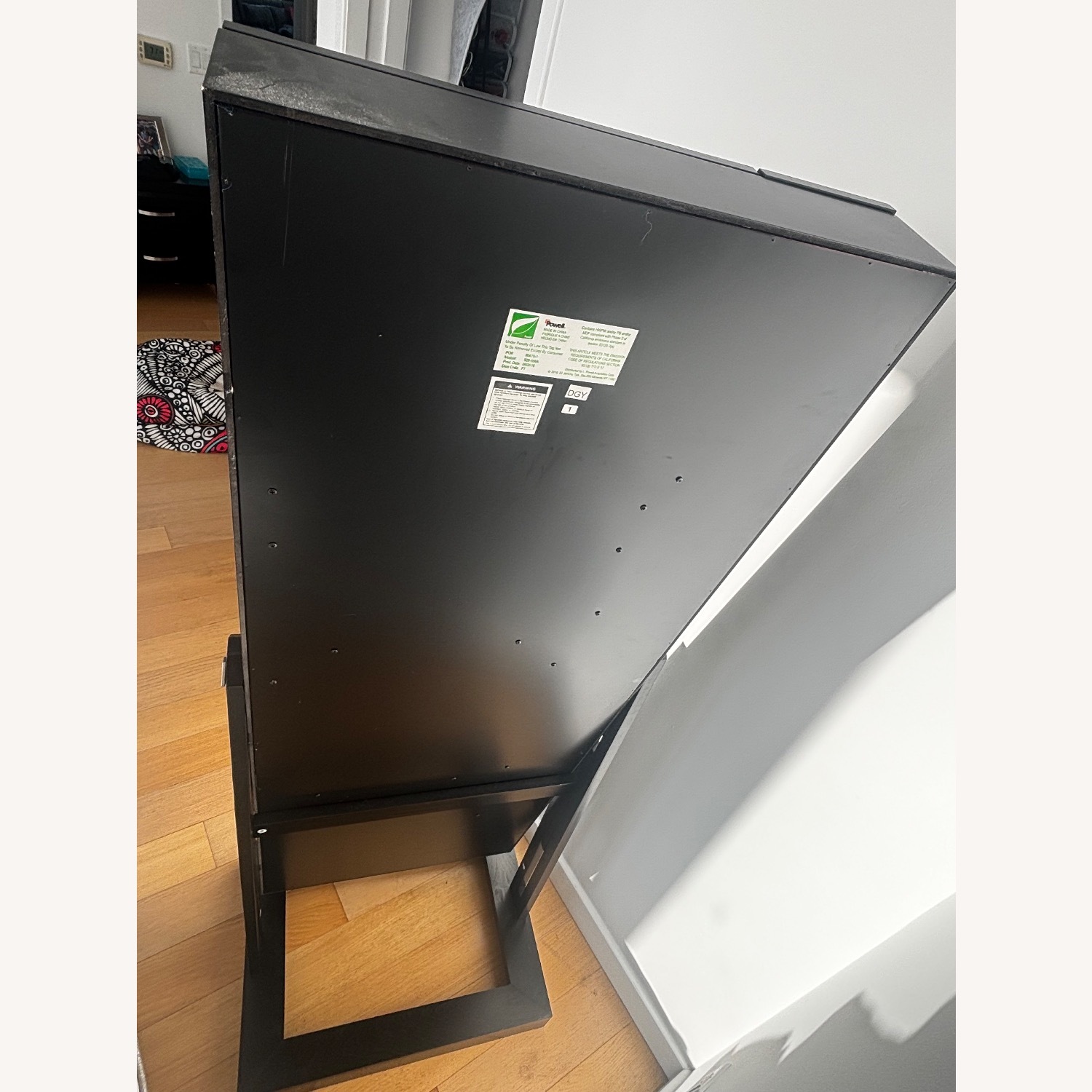 Wood Jewelry Storage Mirror - image-2