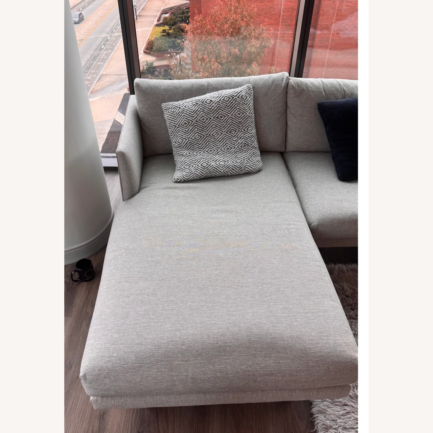 Article Burrard Seasalt Gray Sectional 112" - image-4