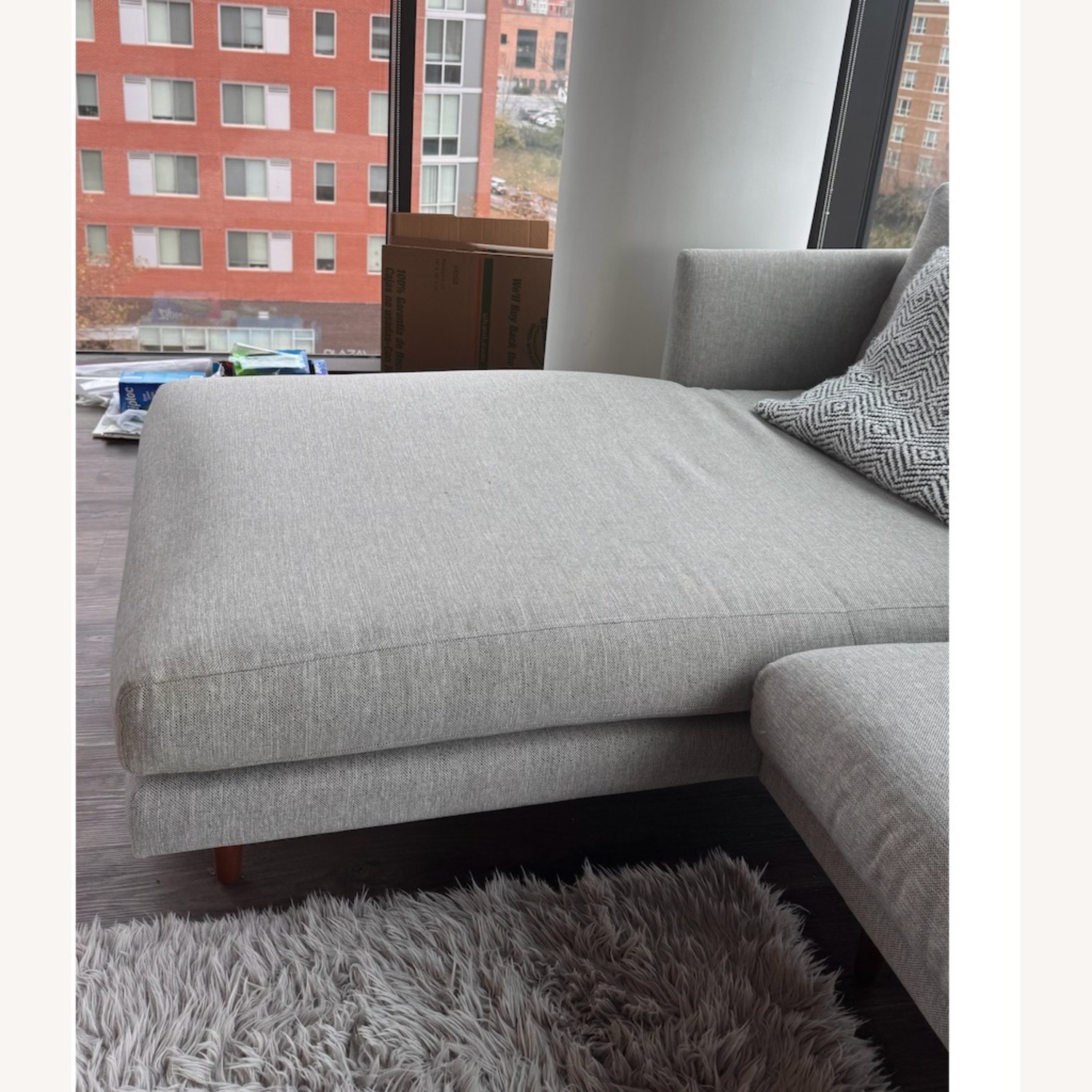 Article Burrard Seasalt Gray Sectional 112" - image-2