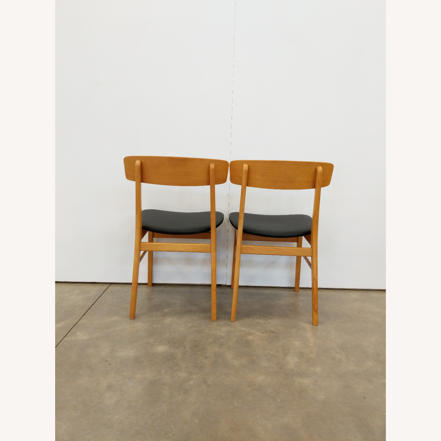 2 Vintage Danish Modern Dining Chairs by Farstrup - image-3