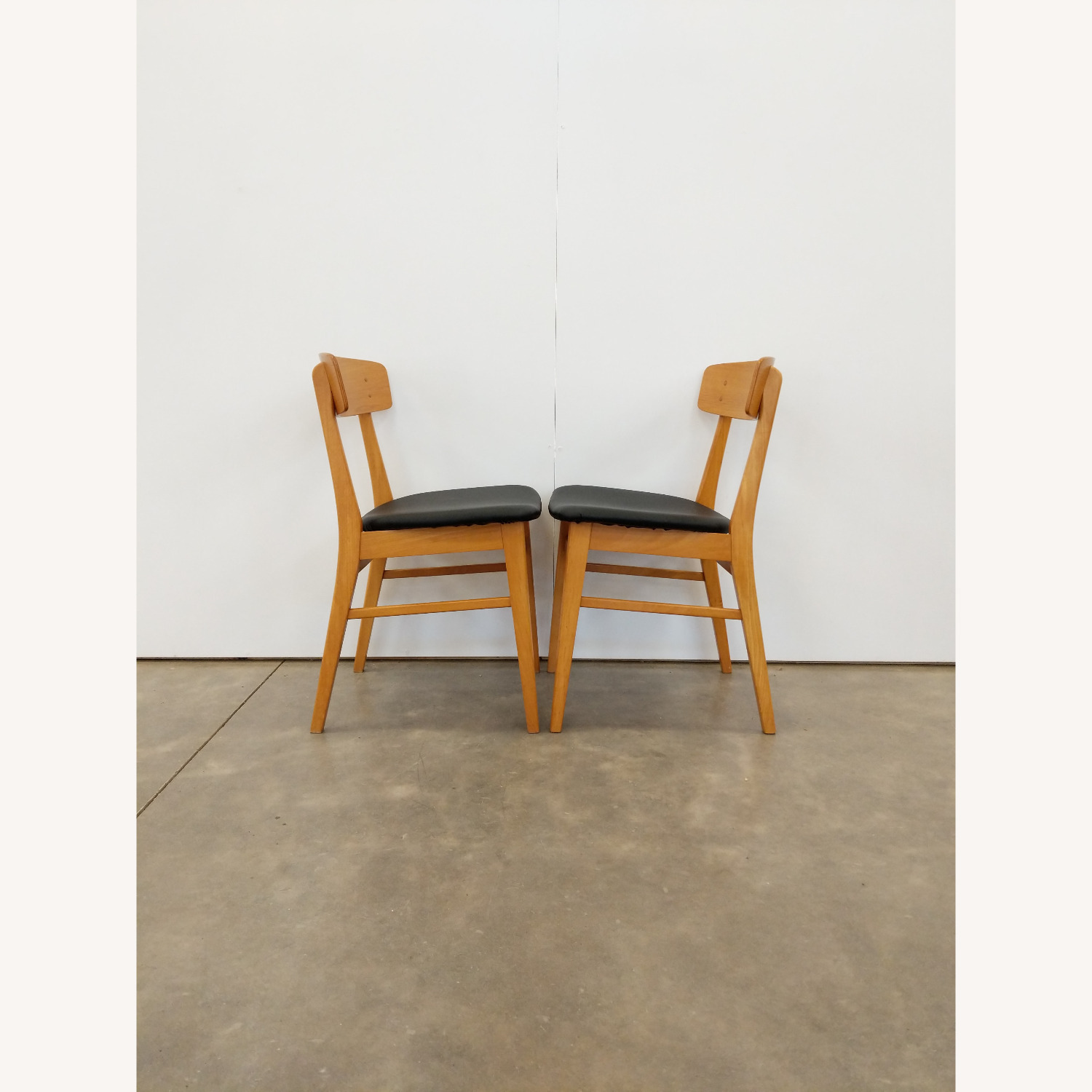 2 Vintage Danish Modern Dining Chairs by Farstrup - image-2
