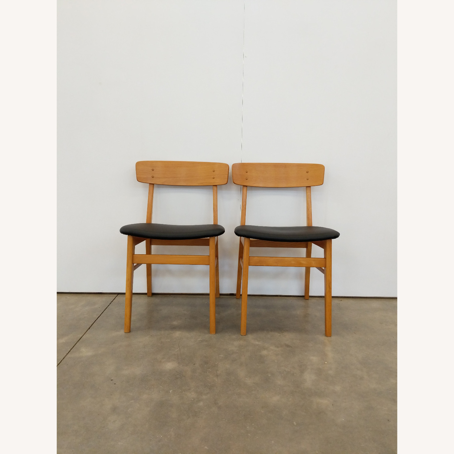 2 Vintage Danish Modern Dining Chairs by Farstrup - image-5