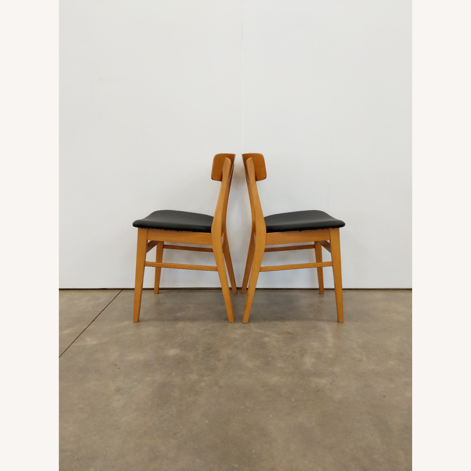 2 Vintage Danish Modern Dining Chairs by Farstrup - image-4