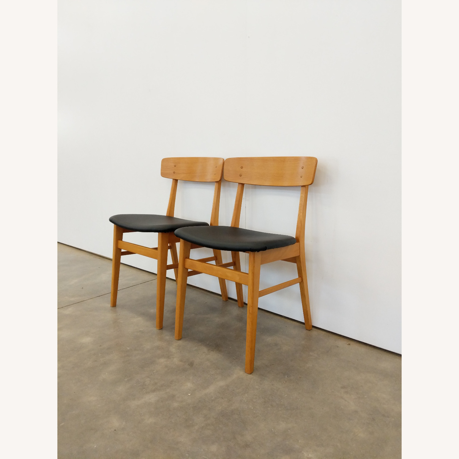 2 Vintage Danish Modern Dining Chairs by Farstrup - image-6