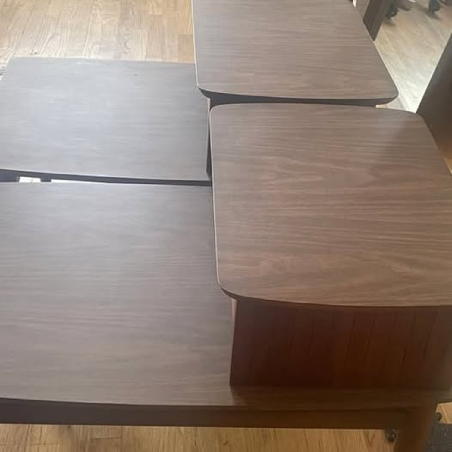 Lane Furniture Dark Brown Wood Nightstands - image-3