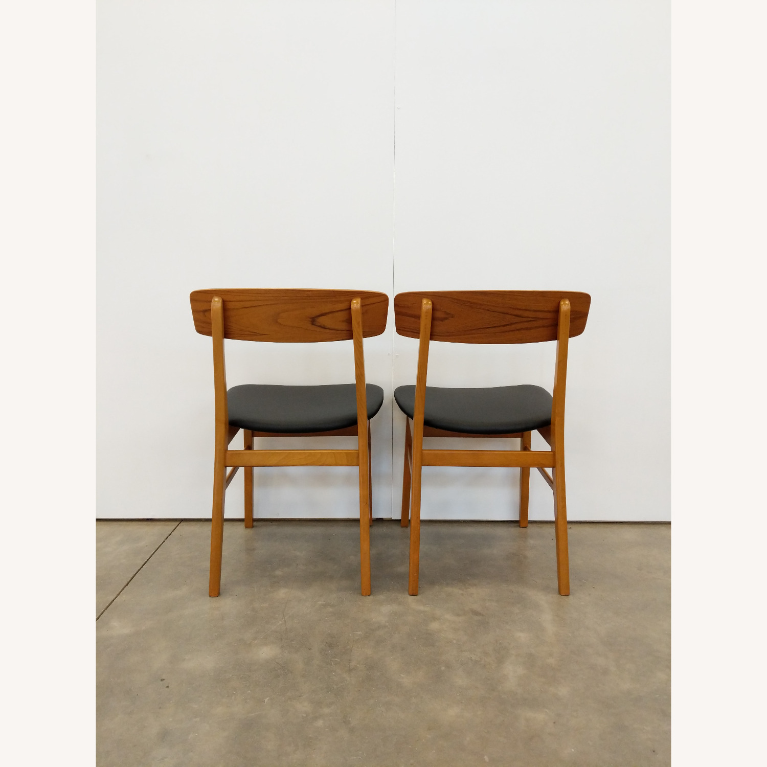 2 Vintage Danish Modern Dining Chairs by Farstrup - image-2