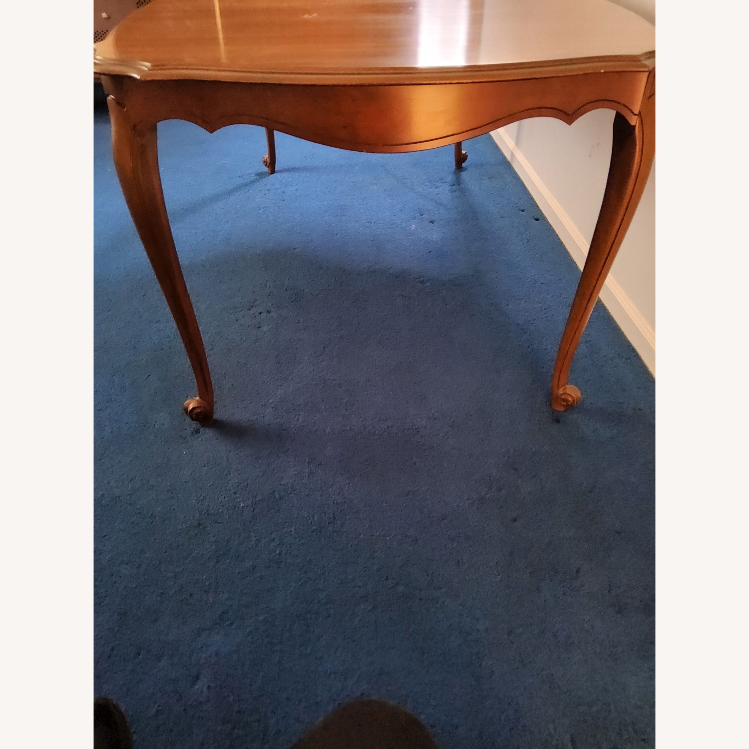 Lenoir Vintage/Antique Dark Brown Wood Dining Set - image-1