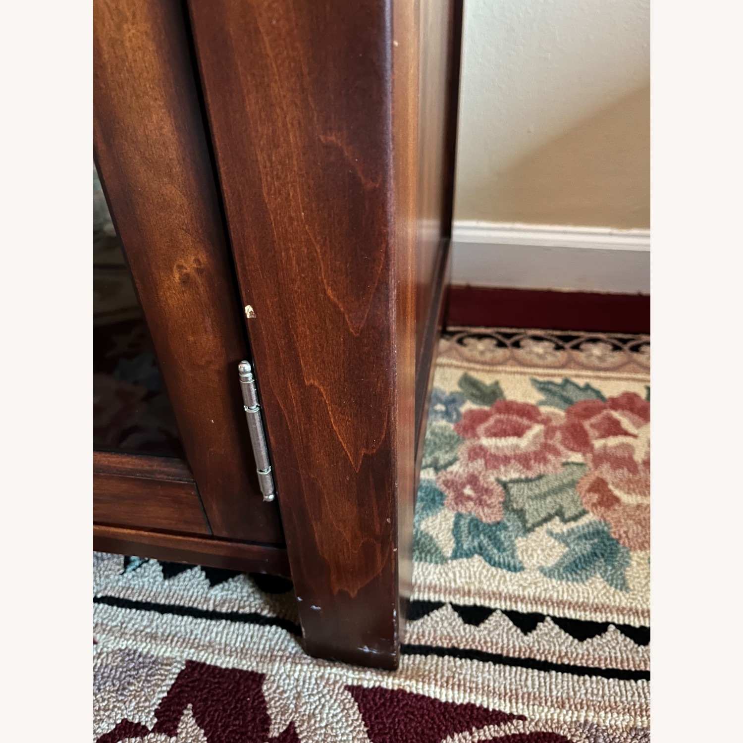 Bob's Discount Furniture Dark Brown TV Console - image-5