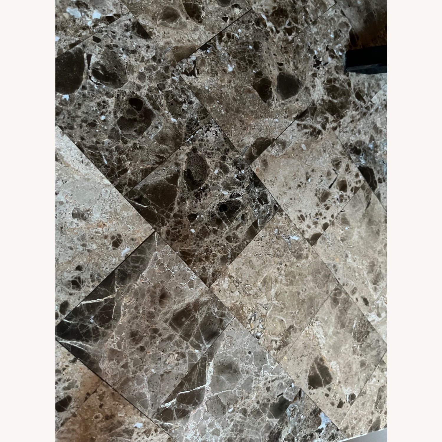 Bob's Discount Furniture Dark Brown TV Console - image-16