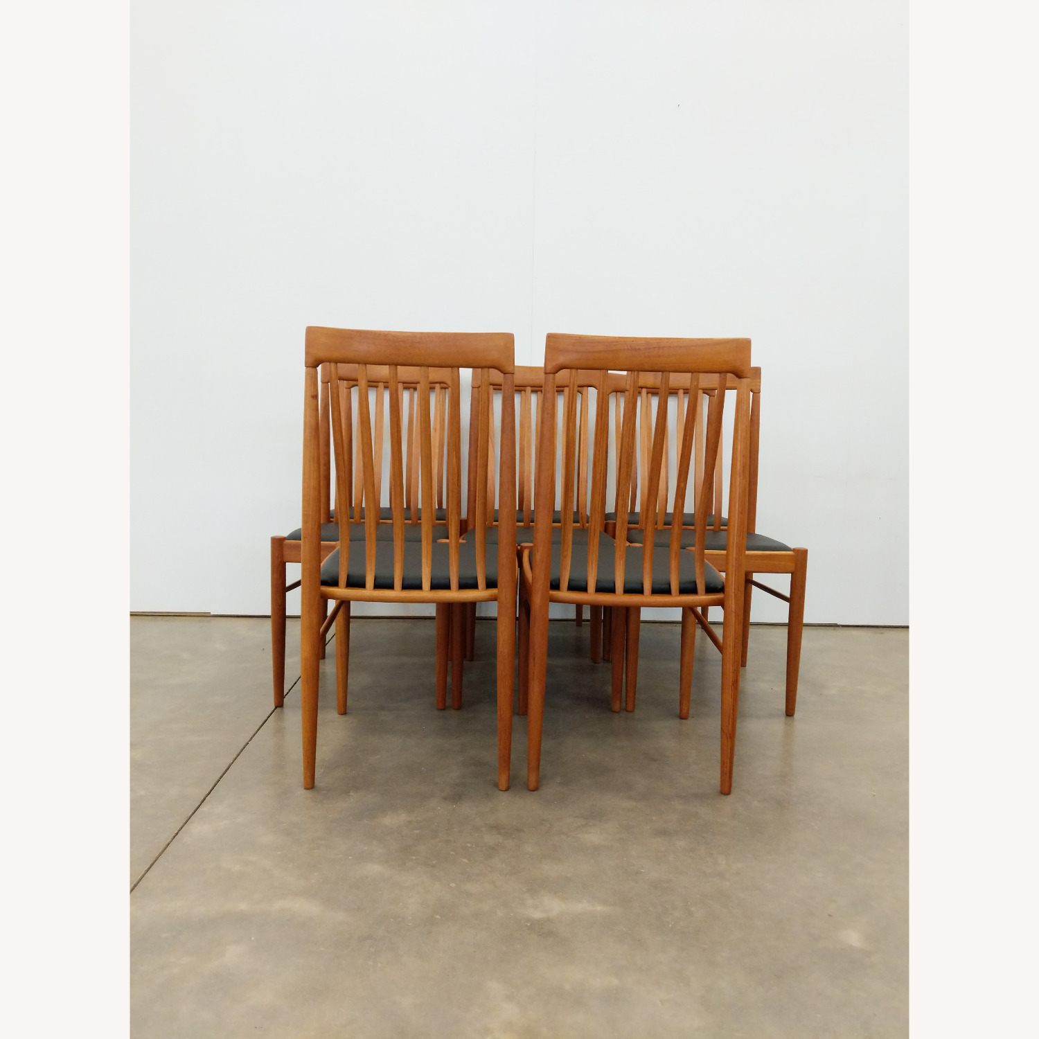 8 Vintage Danish Modern Dining Chairs by Bramin - image-3