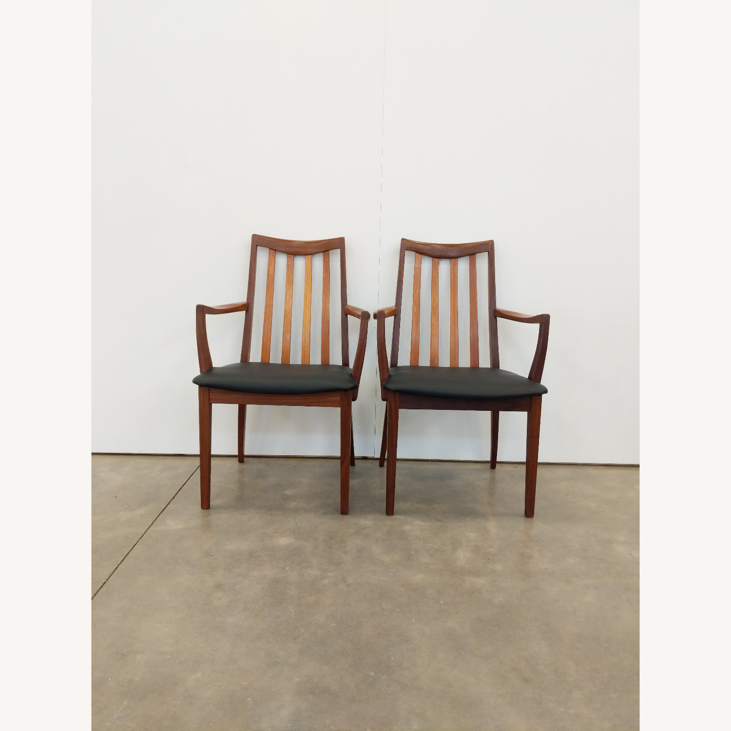 2 Vintage Mid Century Modern Armchairs by G Plan - image-4