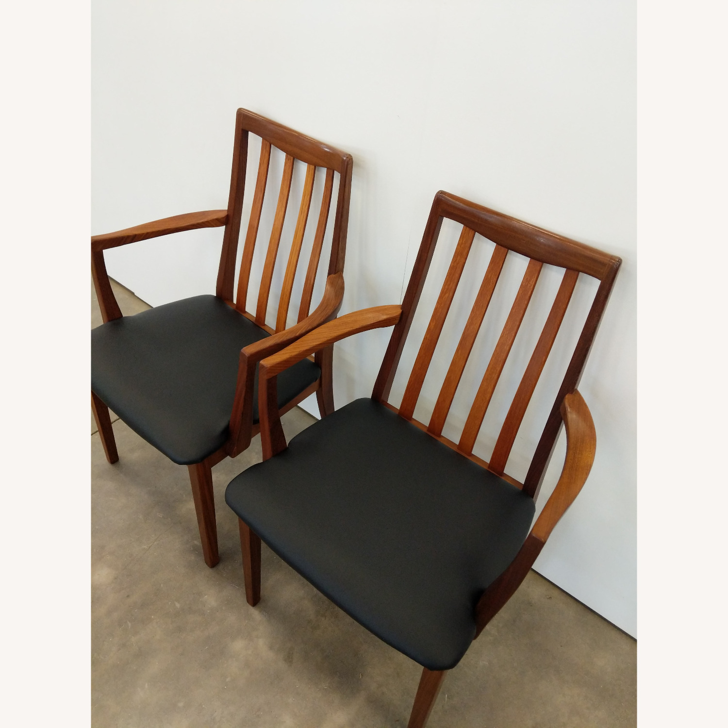 2 Vintage Mid Century Modern Armchairs by G Plan - image-6
