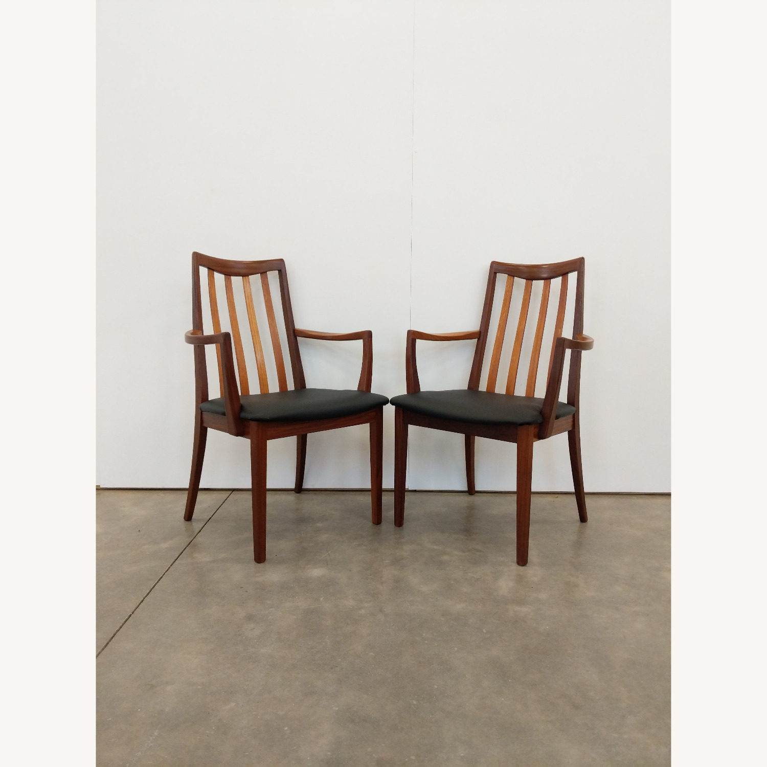 2 Vintage Mid Century Modern Armchairs by G Plan - image-0