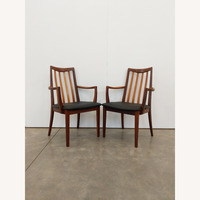 2 Vintage Mid Century Modern Armchairs by G Plan