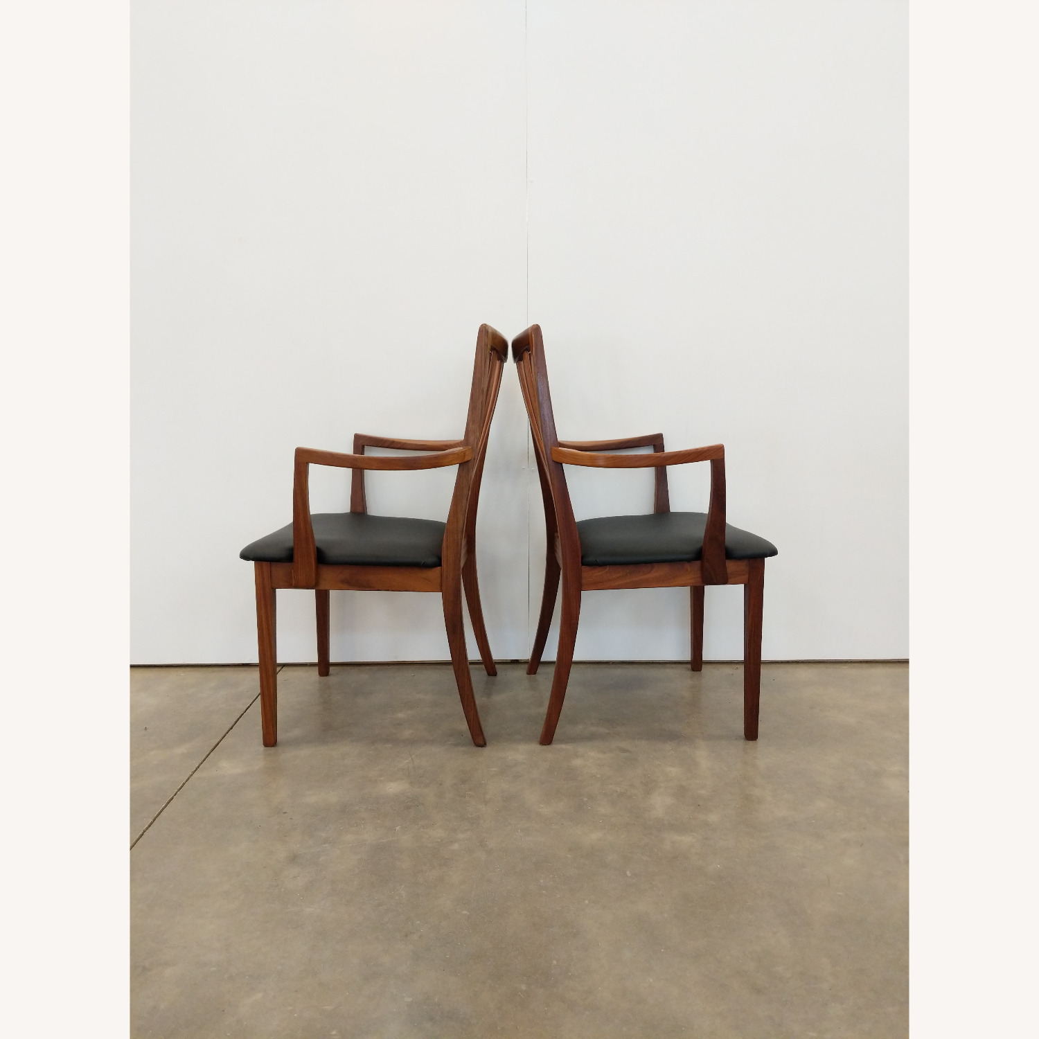 2 Vintage Mid Century Modern Armchairs by G Plan - image-3