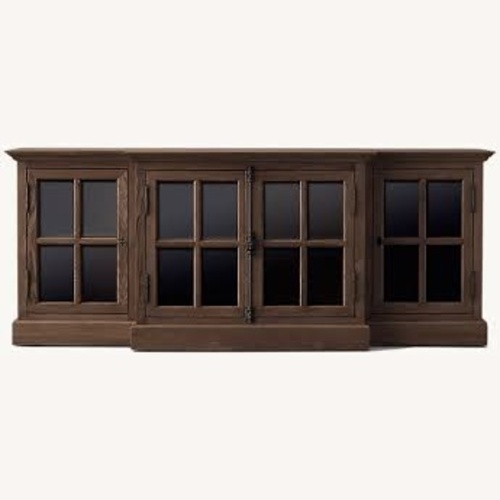 Used Restoration Hardware French Casement Media Cabinet for sale on AptDeco