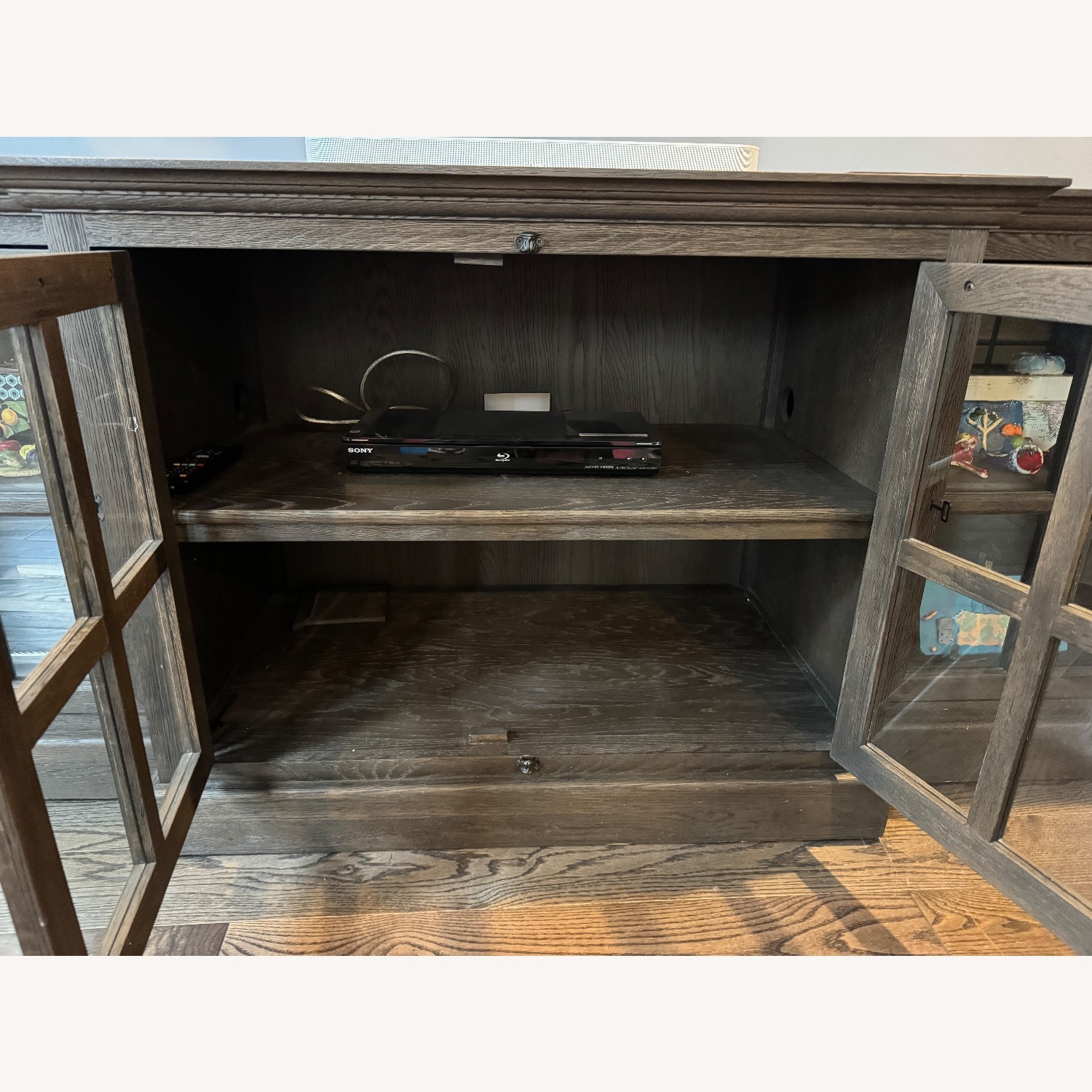 Restoration Hardware French Casement Media Cabinet - image-9