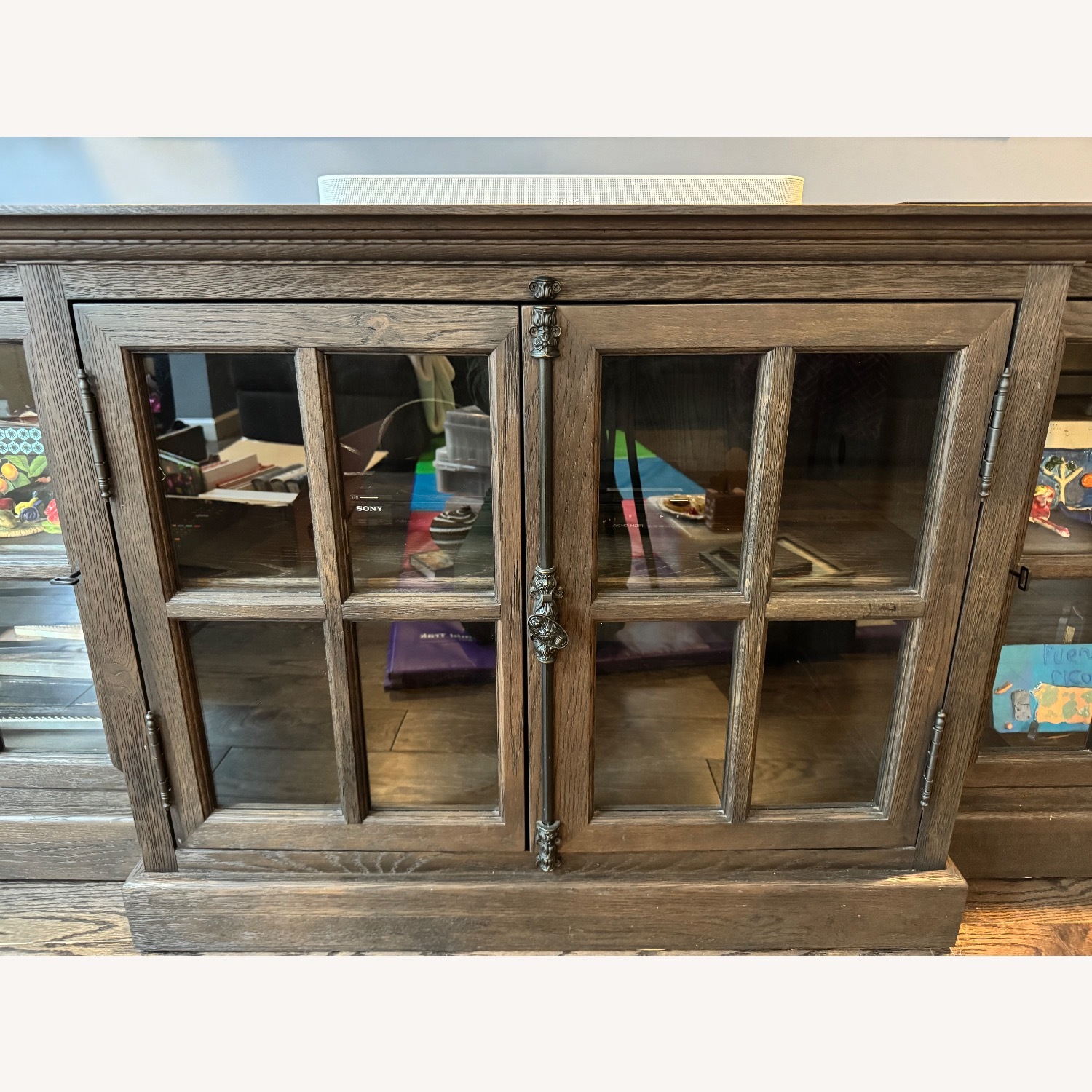 Restoration Hardware French Casement Media Cabinet - image-8