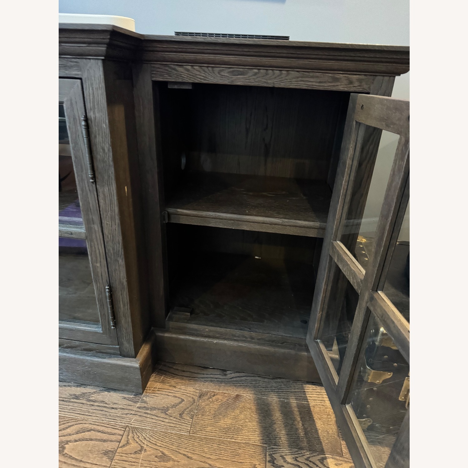 Restoration Hardware French Casement Media Cabinet - image-4