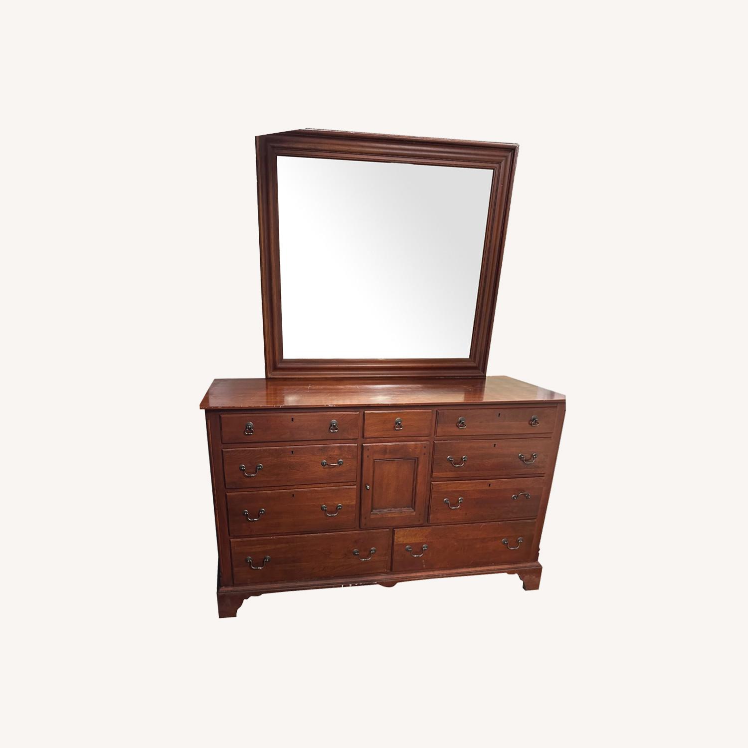 Lexington Furniture Light Brown Wood Dresser - image-0