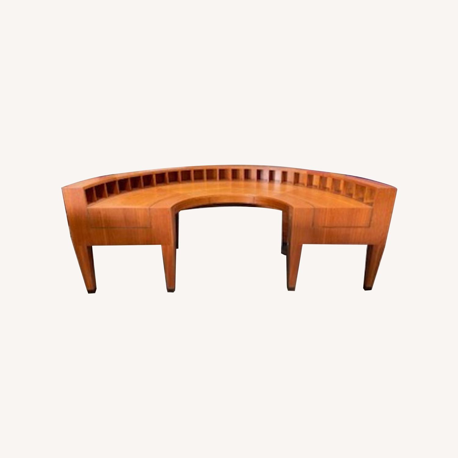 Mid Century Custom Monumental Desk - image-0