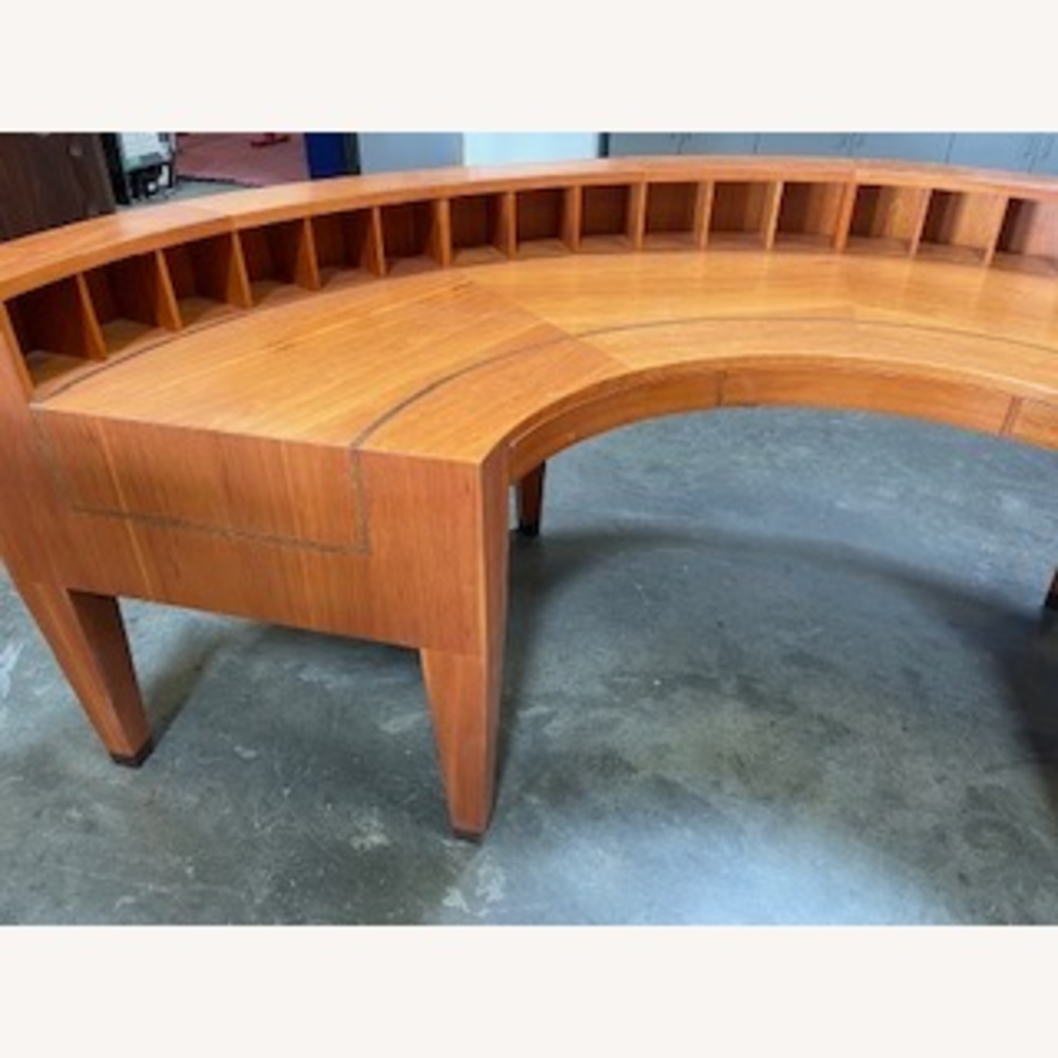 Mid Century Custom Monumental Desk - image-3