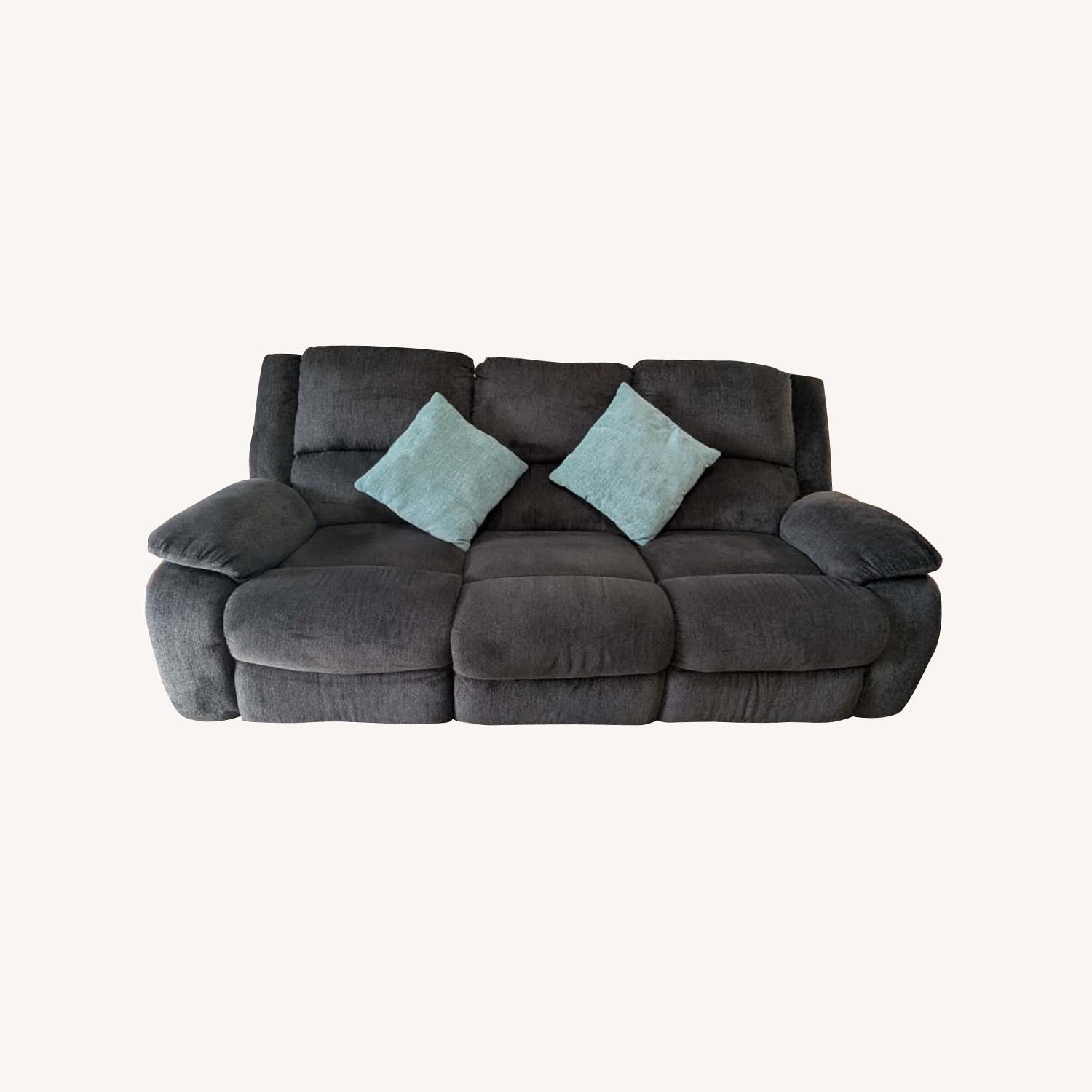 Ashley Modern Reclining Sofa - image-0